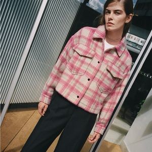 Pink Zara Shacket